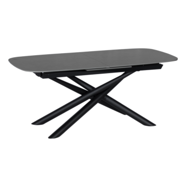 Разтегателна трапезна маса BROK - сива (3530992)