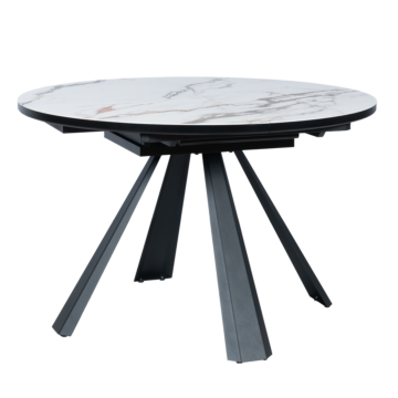 Разтегателна трапезна маса DOMINIK - бяла (3531017_1)