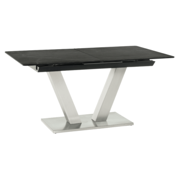 Разтегателна трапезна маса DUKLA - черна (3530993_1)