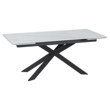 Разтегателна трапезна маса ELK - бяла (3530998_1)