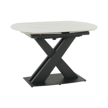 Разтегателна трапезна маса KARLINO - бяла (3531028)