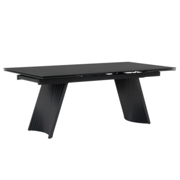 Разтегателна трапезна маса KOWAL - черна (3531033_1)