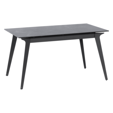 Разтегателна трапезна маса LAGOW - черна (3531000)