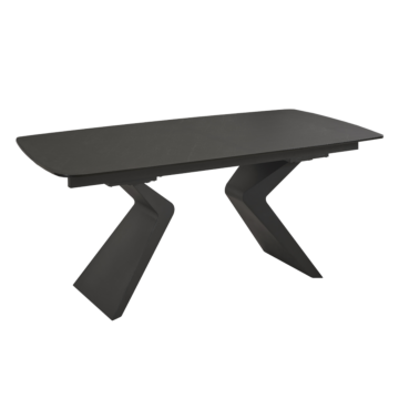 Разтегателна трапезна маса MARIPA - черна (3531079)