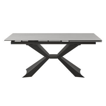 Разтегателна трапезна маса TOME - бяла (3531084)