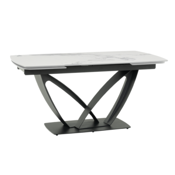 Разтегателна трапезна маса TORUN - бяла (3531023)