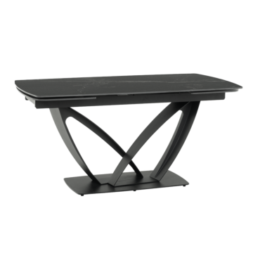 Разтегателна трапезна маса TORUN - черна (3531024)