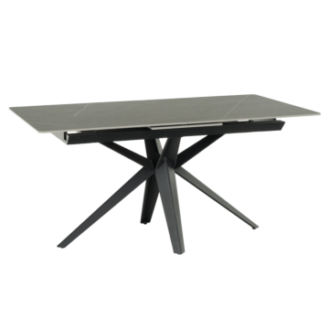 Разтегателна трапезна маса ZORY - сива (3531027)