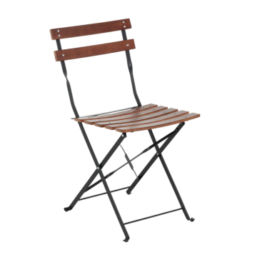 Сгъваем кетъринг стол GOMBE - орех (3535148)