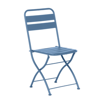 Сгъваем кетъринг стол YOM - тъмносин (3535130)