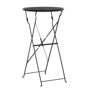 Сгъваема кетъринг бар маса URAMI - черен (3535198)