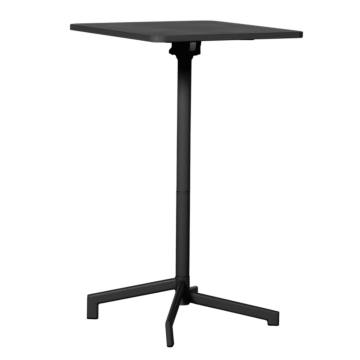 Сгъваема кетъринг бар маса LAFIA D60 - черна (3535179)