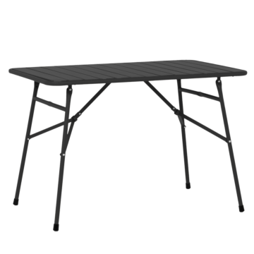Сгъваема кетъринг маса KANO - черна (3535170)