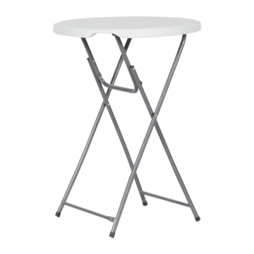 Сгъваемa кетъринг бар маса Carmen 9938 - бяла (3535052)