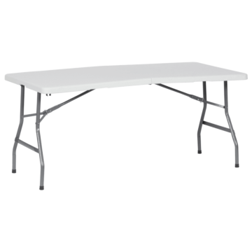 Сгъваемa кетъринг маса Carmen 9941 - бяла (3535055)