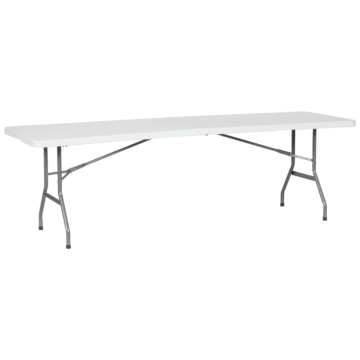 Сгъваемa кетъринг маса Carmen 9942 - бяла (3535056)