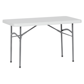 Сгъваемa кетъринг маса Carmen 9943 - бяла (3535057)