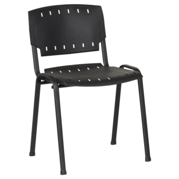 Посетителски стол Prizma - черен (3520862)