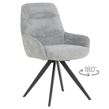 Трапезен стол ASCOT - сив B 90 (3532386)