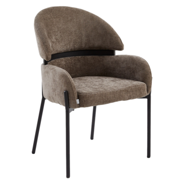 Трапезен стол ASTI - кафяв (3532168)