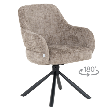 Трапезен стол BANGOR - кафяв (3532260)