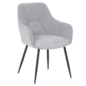 Трапезен стол BARNET - сив SH (3532405)