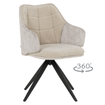 Трапезен стол BORDON - крем R 28 (3532388)