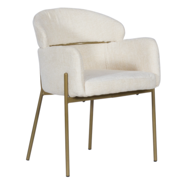 Трапезен стол CROTONE 1 - крем (3532124)