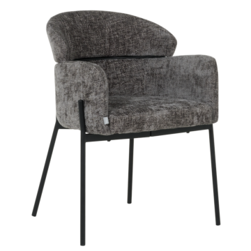 Трапезен стол CROTONE - графит (3532124_2)