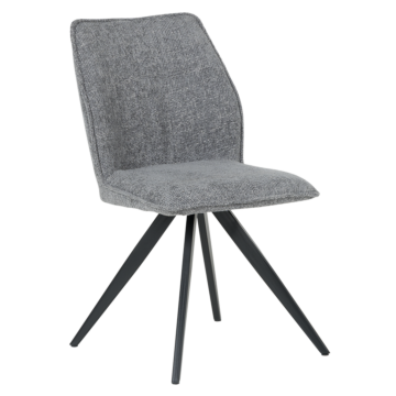 Трапезен стол DORSET - сив L 18 (3532347)