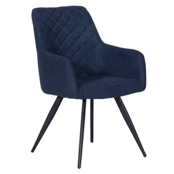 Трапезен стол ETON - тъмносин BF 3 (3532018_4)