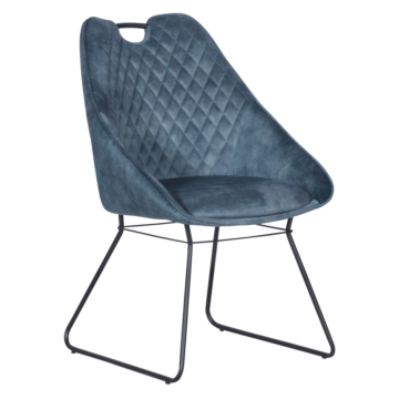 Трапезен стол GEDLING - син MJ 1 (3532056)