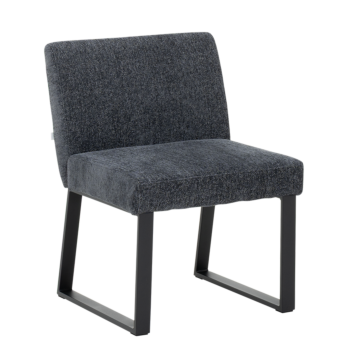 Трапезен стол HANAM - тъмносив R 16 (3530055_2)