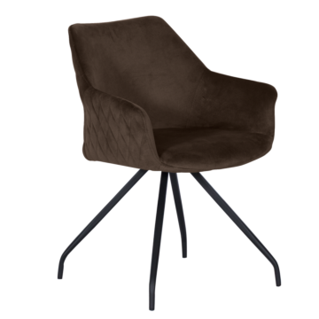 Трапезен стол KENDAL - кафяв BF 2 (3532007_6)