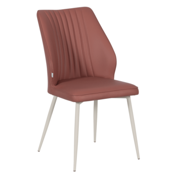 Трапезен стол LAREDO 1 Y силиконова кожа - керемида 21 (3532145)