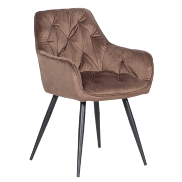 Трапезен стол LATINA - кафяв (3532103_1)