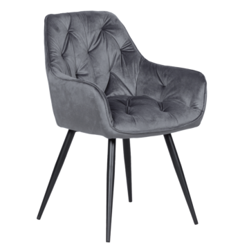 Трапезен стол LATINA - тъмносив (3532103_4)