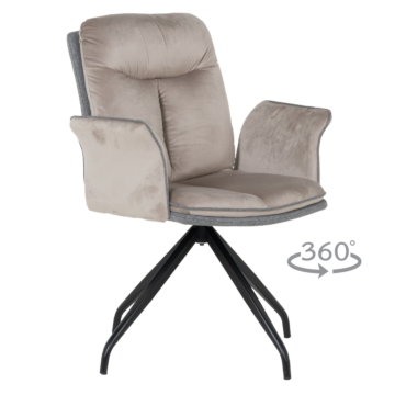 Трапезен стол MARLOW - мишо сив BF 2 (3532336_2)