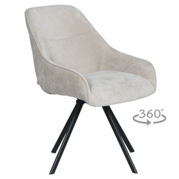 Трапезен стол MARSALA - бежов (3532164)