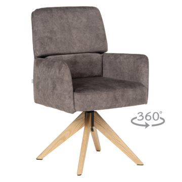 Трапезен стол NARVA W - тъмнобежов (3532274_3)