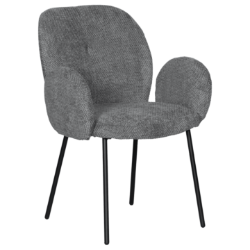 Трапезен стол OLIVER - сив 68 (3532413)