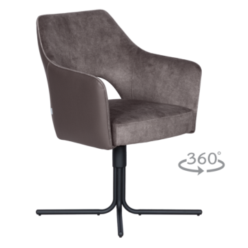 Трапезен стол PARNU - тъмнобежов (3532279)