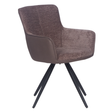 Трапезен стол PENDLE - средно кафяв XV (3532334)