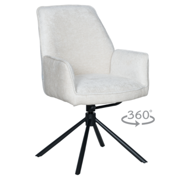 Трапезен стол PRATO - бежов (3532157)