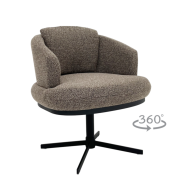 Трапезен стол RAPINA - кафяв 400 (3532287)