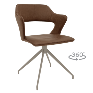 Трапезен стол RAPLA 1 - кафяв 16 (3532253)