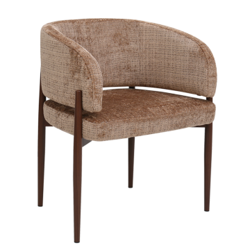 Трапезен стол RIMAR - кафяв 18 WAL (3532176)