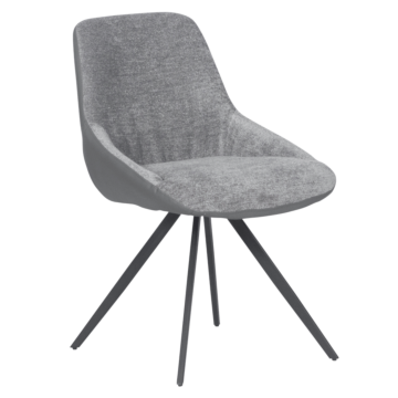 Трапезен стол ROMNEY - светлосив XV (3532333)