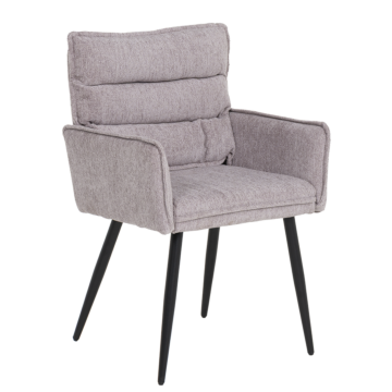 Трапезен стол с подлакътници IKSAN - бежов R91 (3532416)