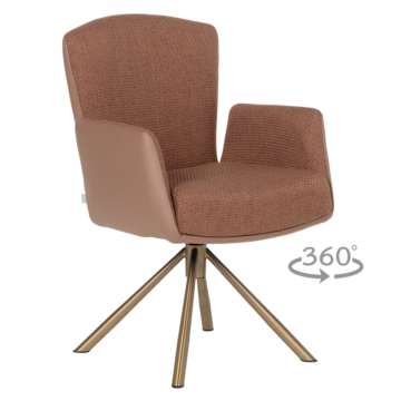 Трапезен стол SINDI 4 - оранжев (3532272_3)